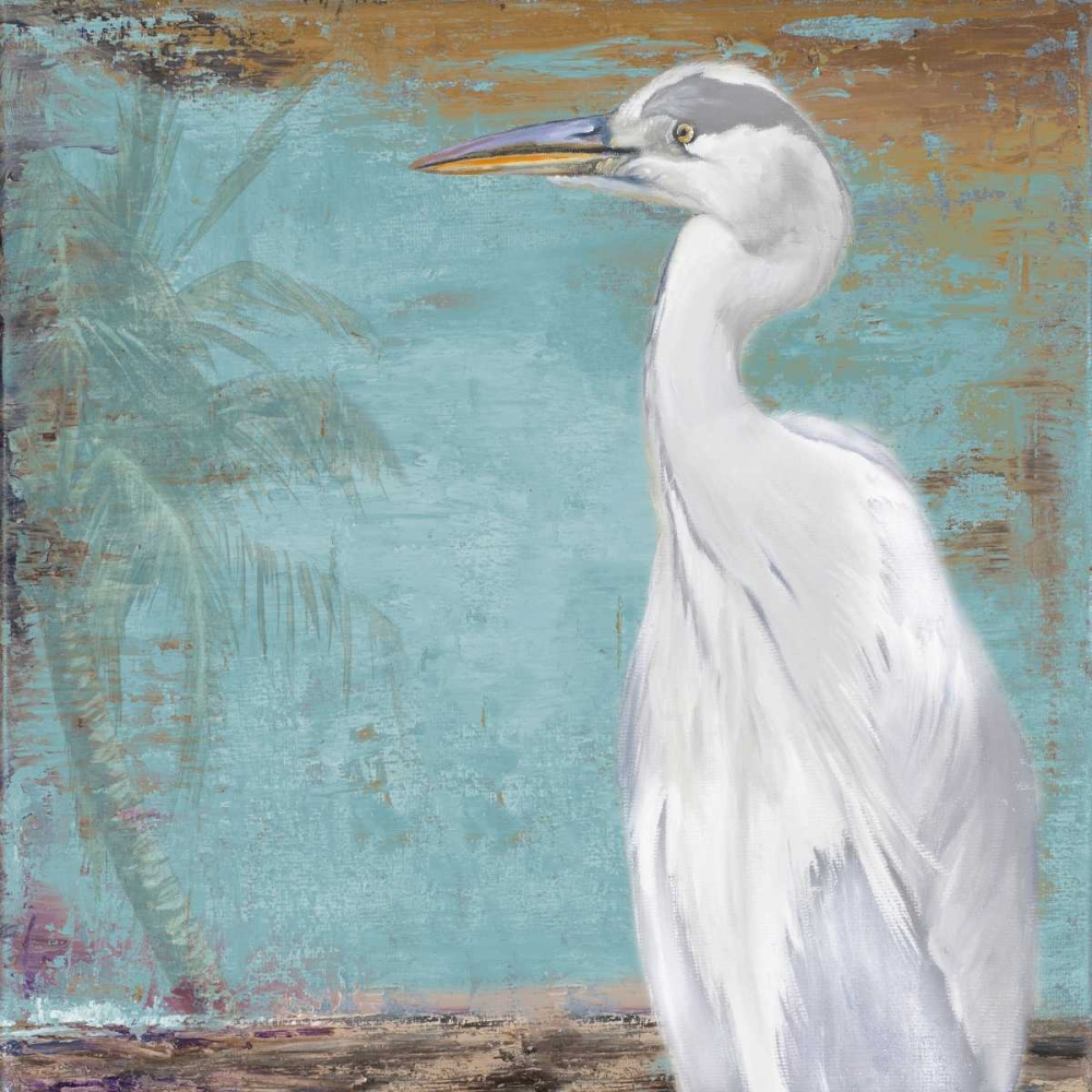 Art Print: Tropic Heron II
