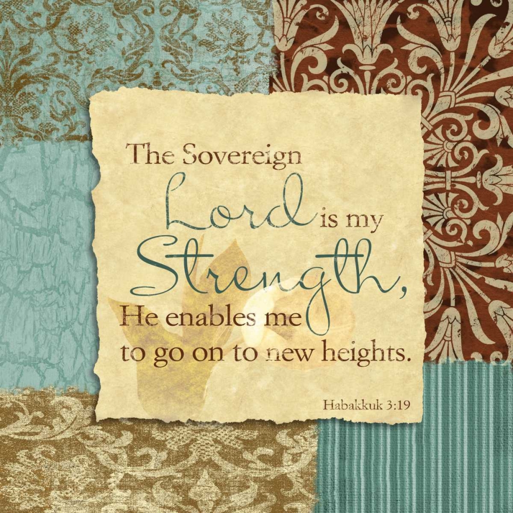 Wall Art Painting id:47580, Name: Lord Is My Strength, Artist: Spaeth, John