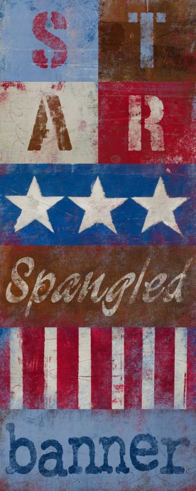 Wall Art Painting id:23926, Name: Star Spangled Banner, Artist: Kingsley