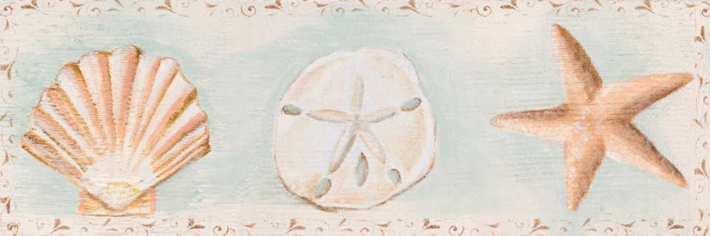 Wall Art Painting id:52149, Name: Sandy Shells I, Artist: Hakimipour, Tiffany