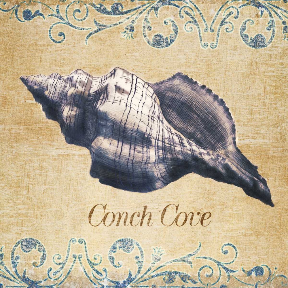 Wall Art Painting id:74469, Name: Conch Cove, Artist: SD Graphics Studio