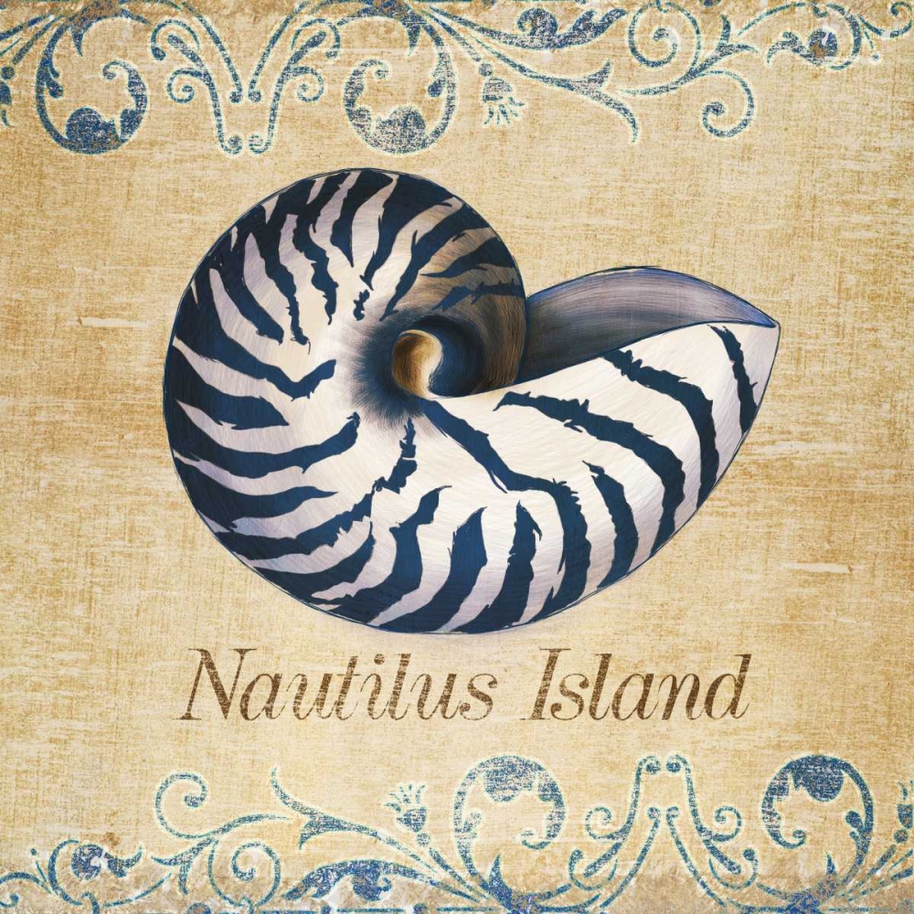Wall Art Painting id:74470, Name: Nautilus Island, Artist: SD Graphics Studio