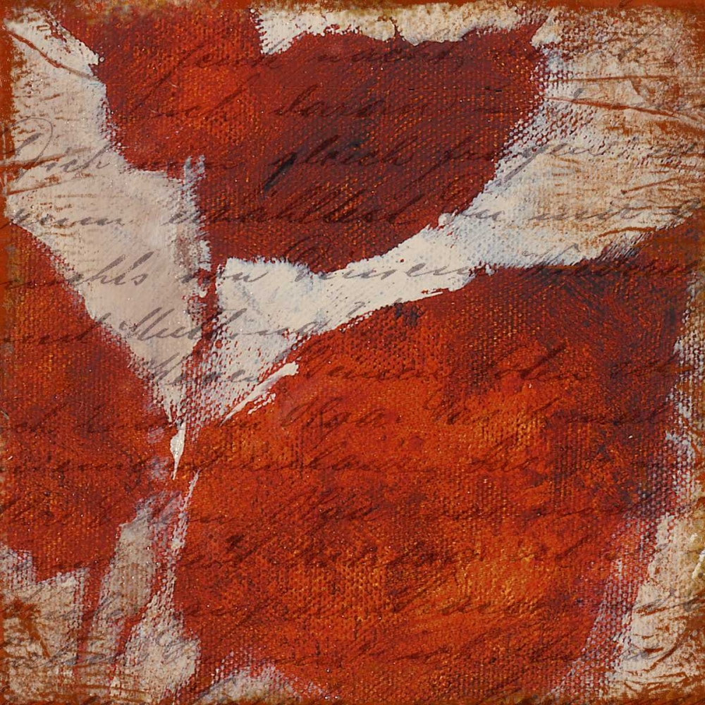 Art Print: Red Impressions I