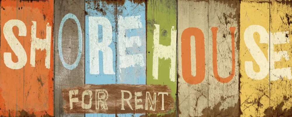 Wall Art Painting id:24299, Name: Shorehouse, Artist: Medley, Elizabeth