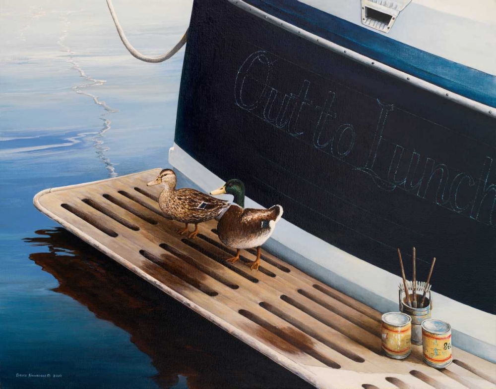 Art Print: Out to Lunch