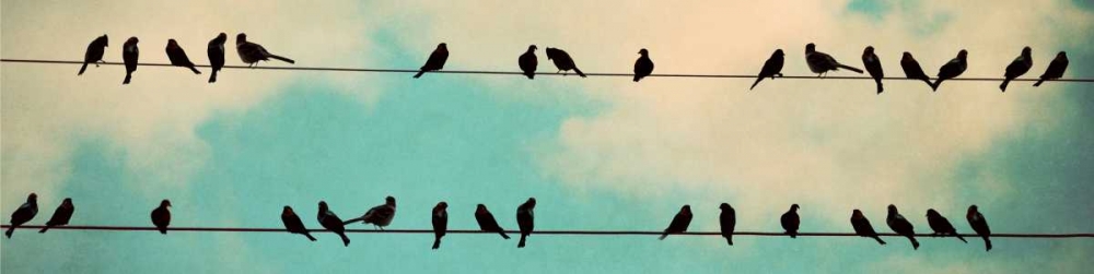 Wall art: Together Again Panel, by Peck, Gail