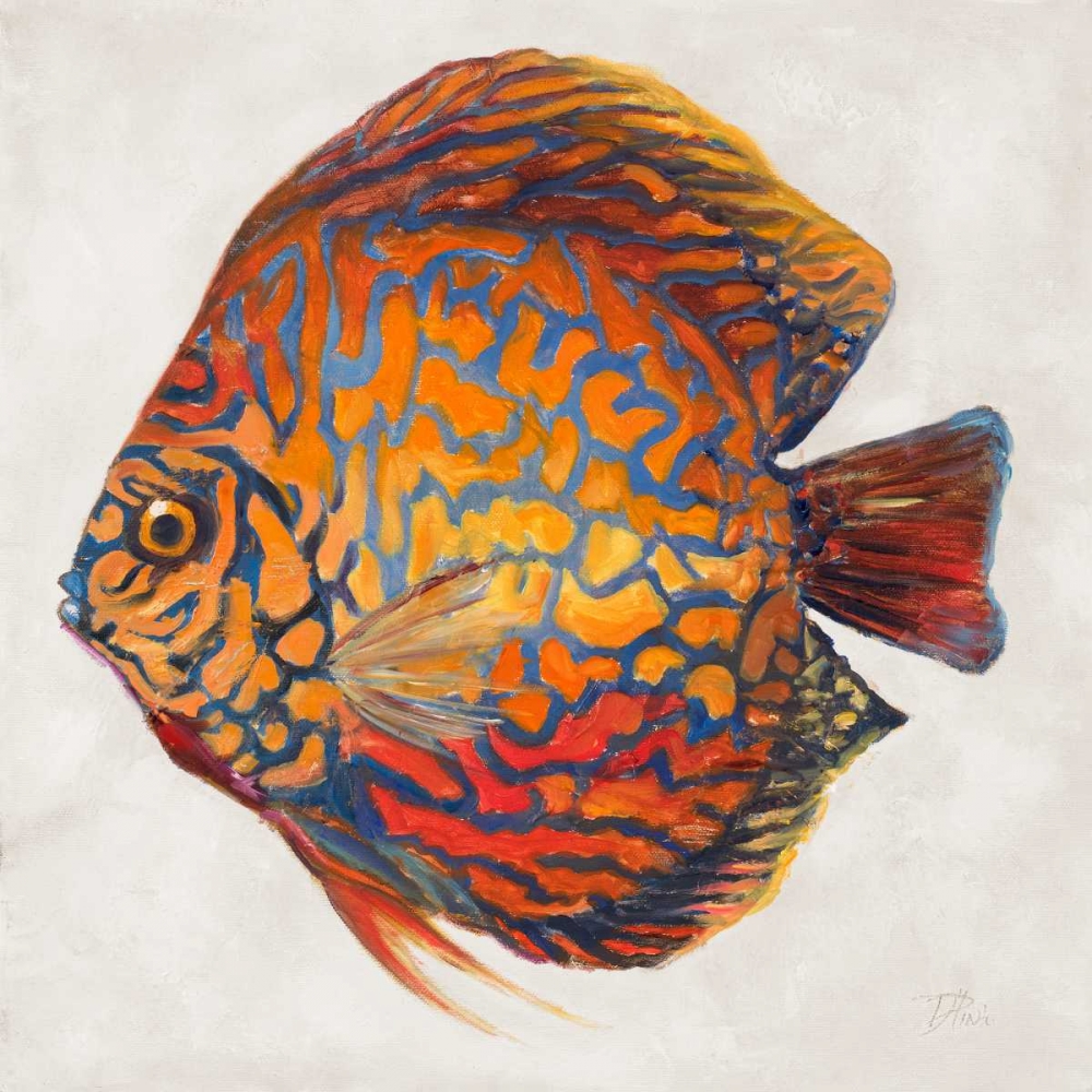 Wall Art Painting id:24081, Name: Little Fish II, Artist: Pinto, Patricia
