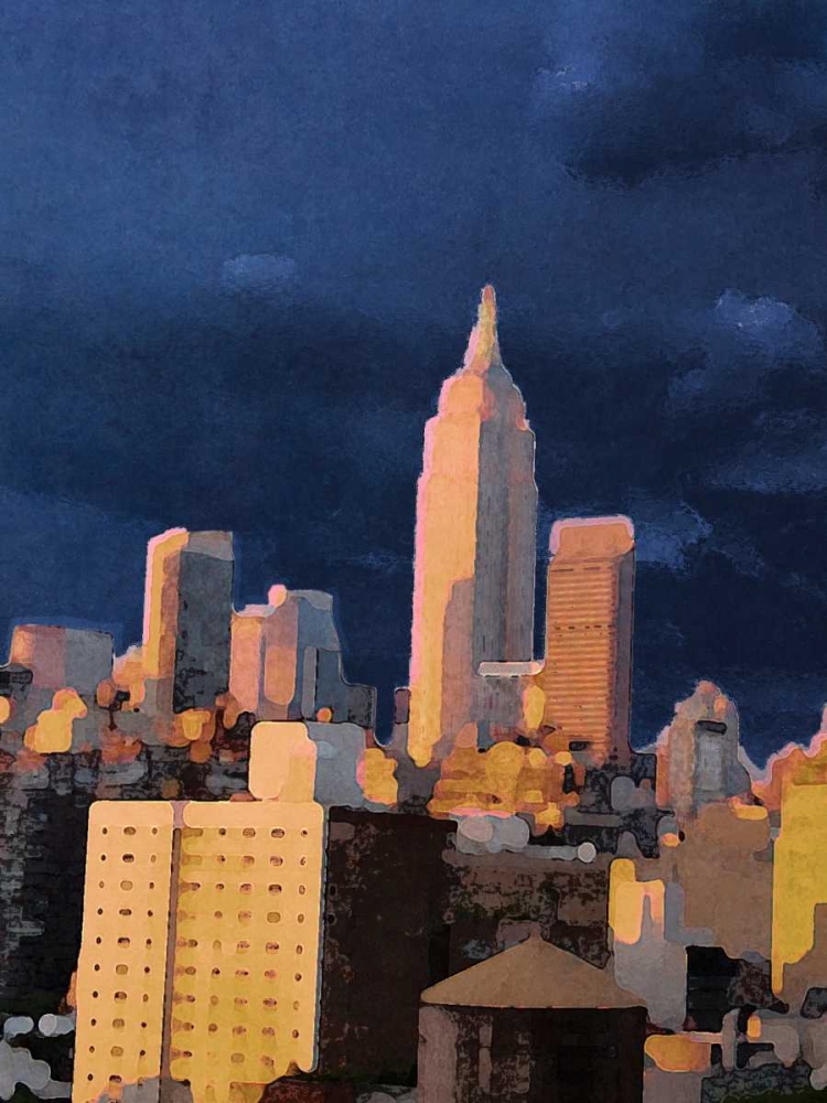 Wall Art Painting id:24186, Name: The City I, Artist: Biscardi, Nicholas