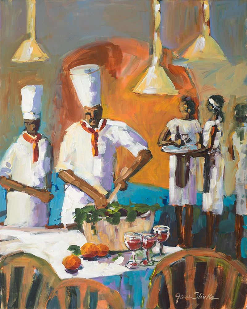 Wall art: A Touch of Spice III, by Slivka, Jane