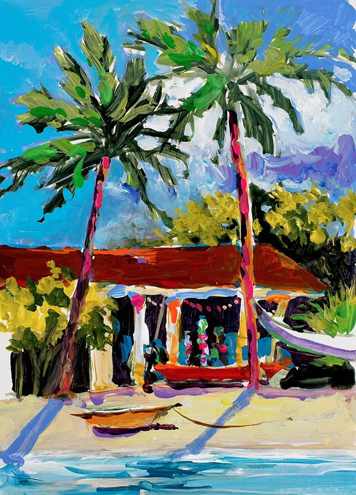 Art Print: Caribbean Shore