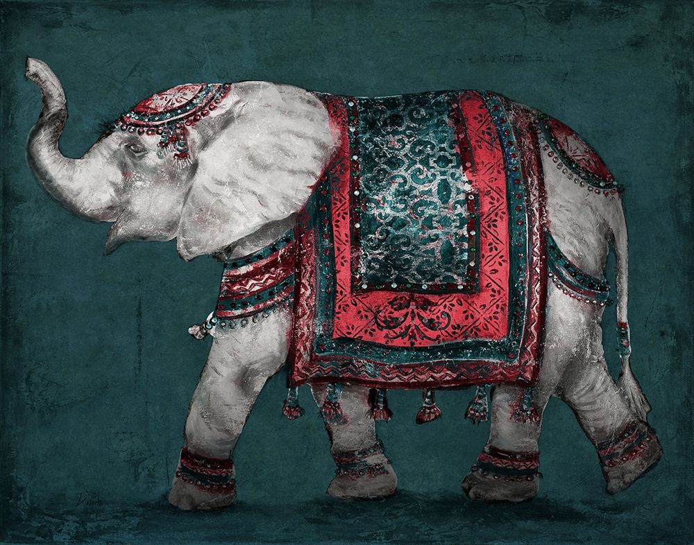 Wall art: Regal Elephant, by Pinto, Patricia