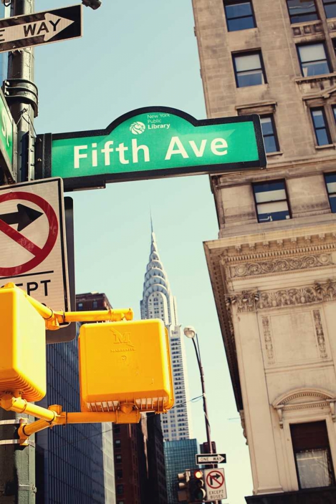 Wall Art Painting id:51458, Name: Chrysler and Fifth, Artist: Bryant, Susan