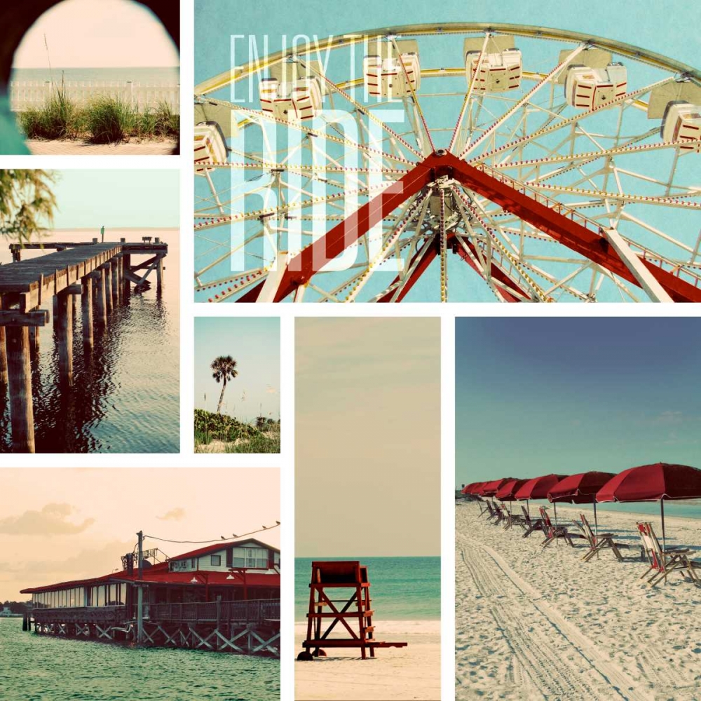 Wall Art Painting id:24322, Name: Beach Life II, Artist: Peck, Gail