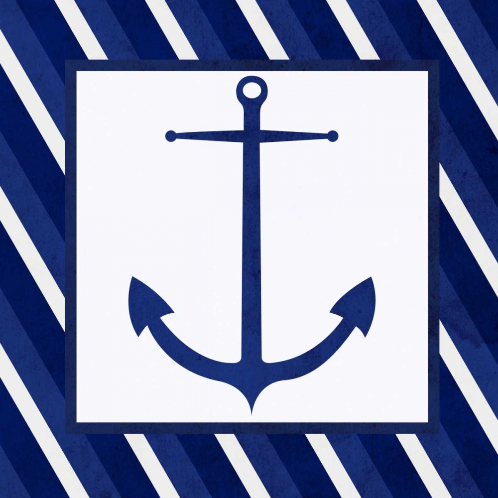 Wall Art Painting id:74526, Name: Boxed Anchor, Artist: SD Graphics Studio