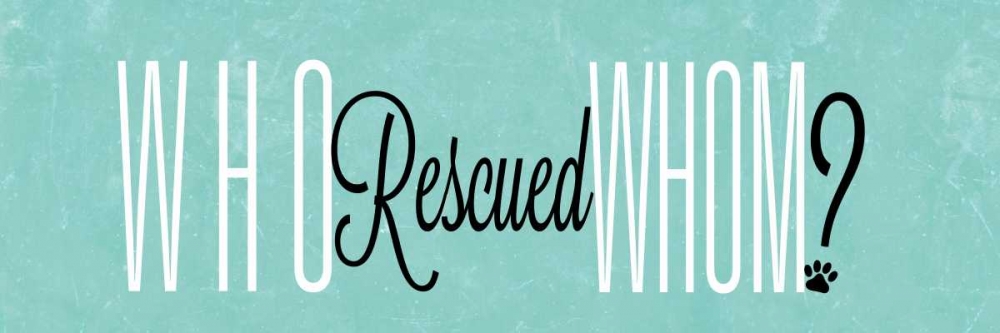 Wall Art Painting id:51534, Name: Who Rescued Whom, Artist: SD Graphics Studio