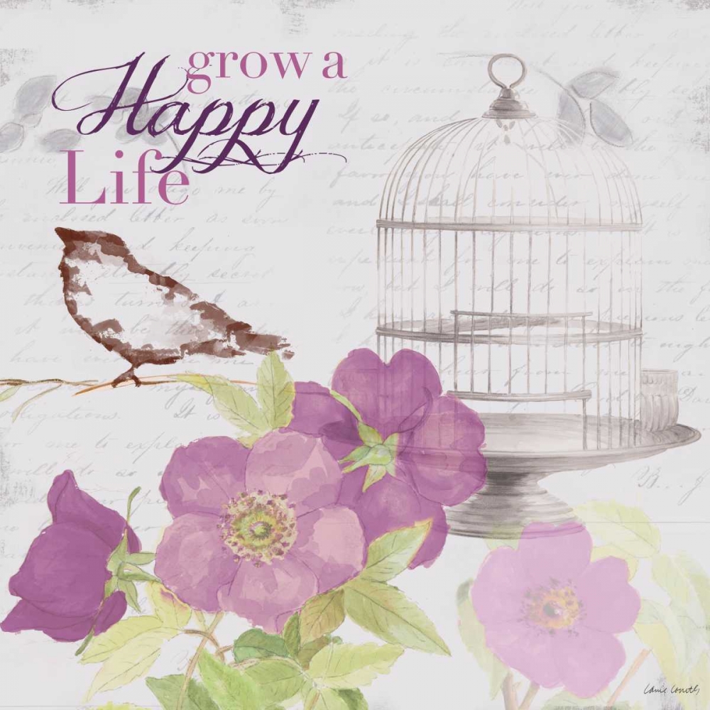 Art Print: Grow and Blossom I