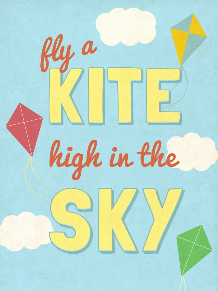 Wall Art Painting id:31902, Name: Fly a Kite, Artist: SD Graphics Studio