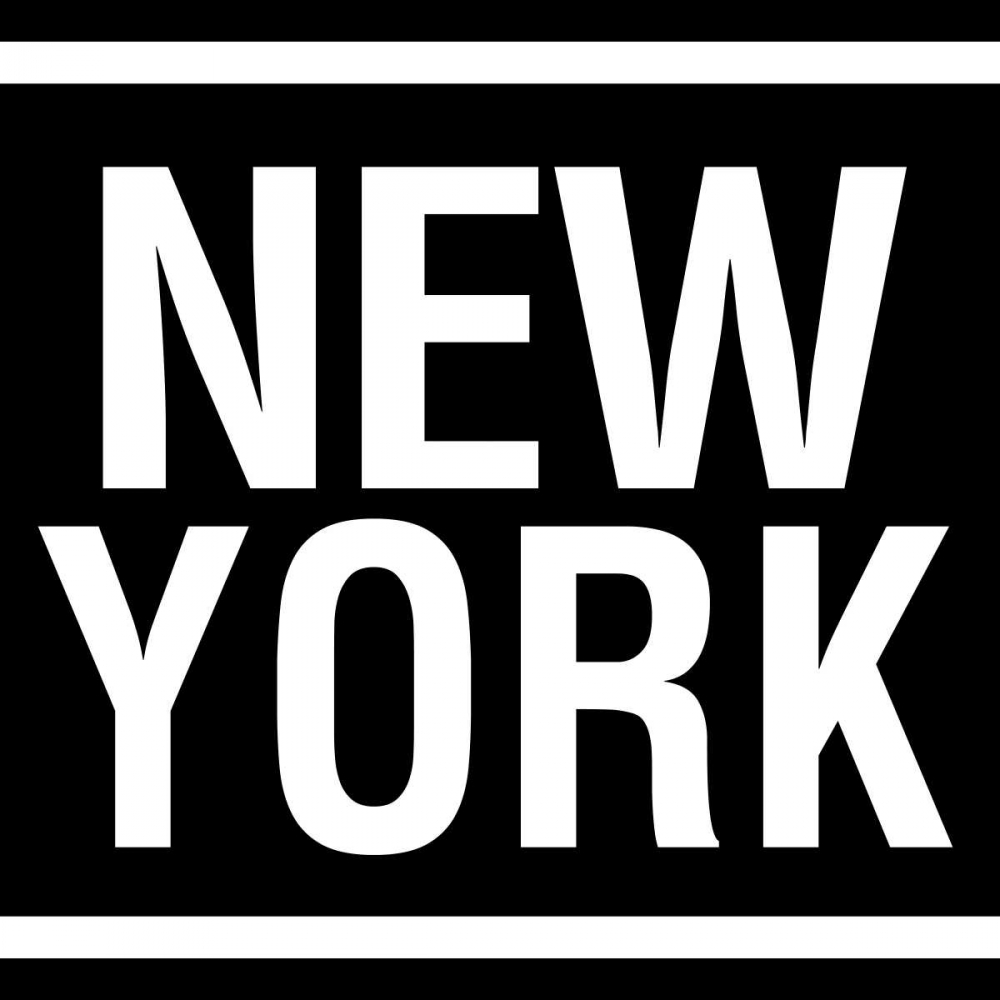 Wall art: New York Square, by SD Graphics Studio