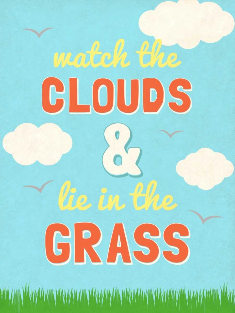 Wall Art Painting id:51956, Name: Watch the Clouds, Artist: SD Graphics Studio