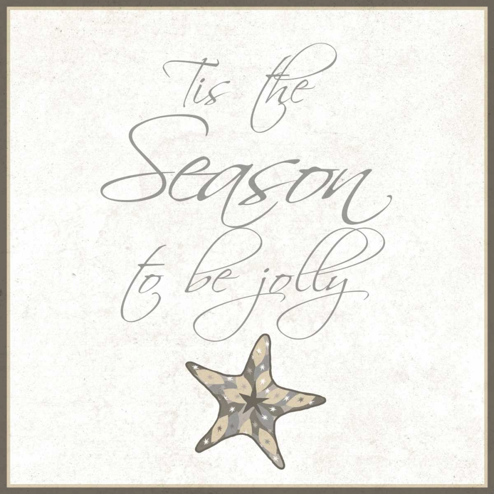 Wall Art Painting id:74533, Name: Silver Coast Christmas Square IV, Artist: Biscardi, Nicholas