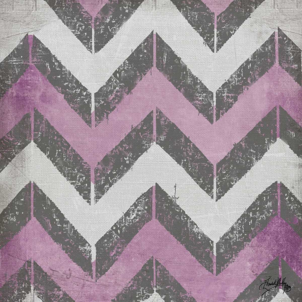 Wall art: Purple Modele I, by Medley, Elizabeth