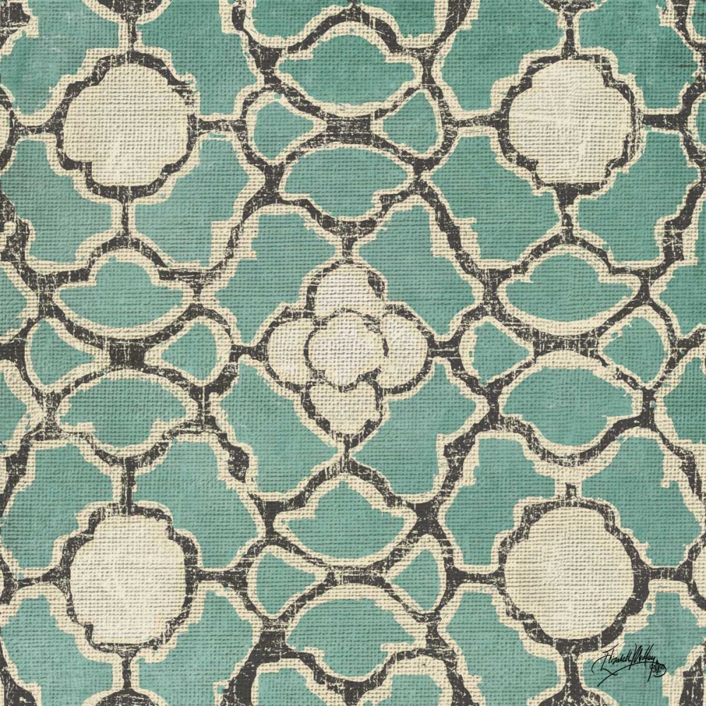 Wall Art Painting id:124154, Name: Turquoise Modele VII, Artist: Medley, Elizabeth
