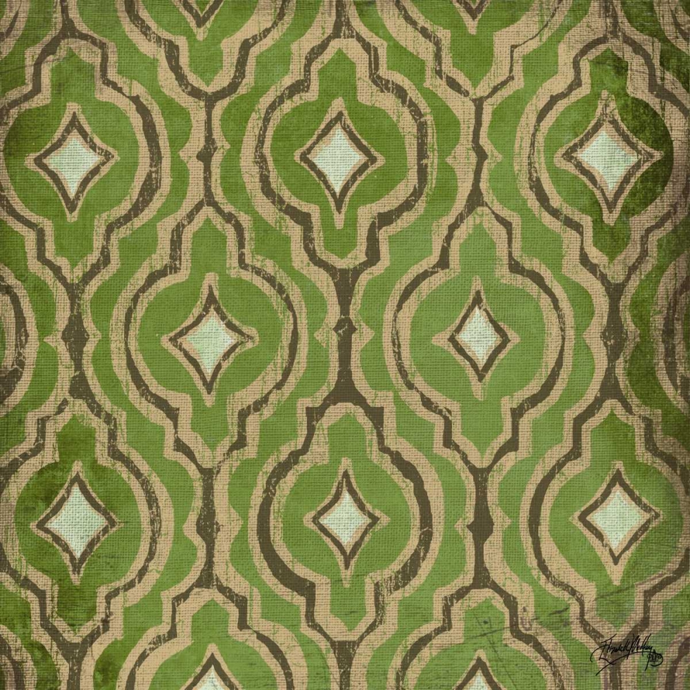 Wall Art Painting id:77941, Name: Green Modele VI, Artist: Medley, Elizabeth