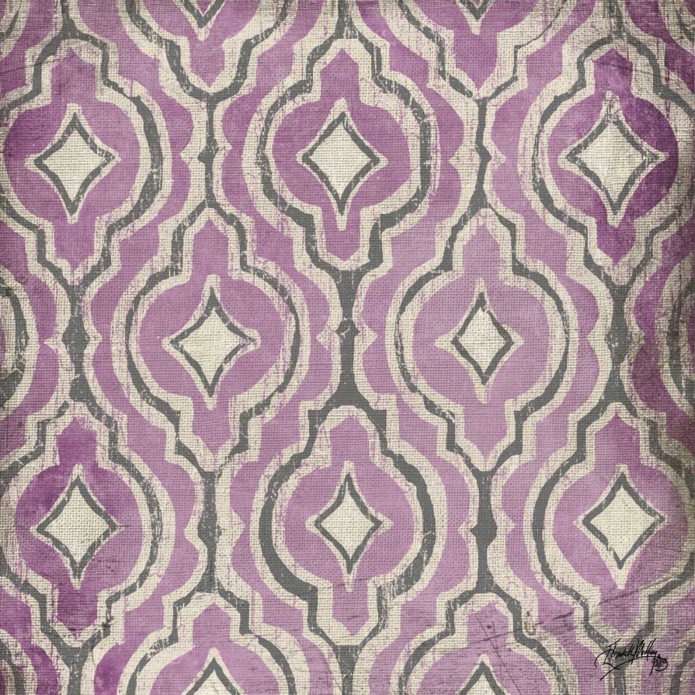 Wall art: Purple Modele II, by Medley, Elizabeth