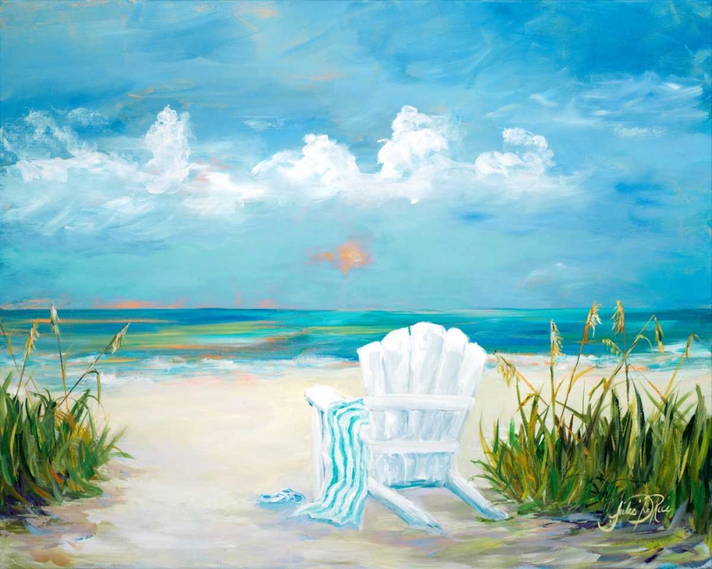 Wall Art Painting id:24364, Name: Beach Scene II, Artist: DeRice, Julie