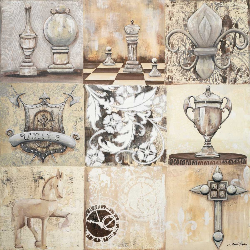 Wall Art Painting id:24116, Name: Roman Empire I, Artist: Ritter, Gina