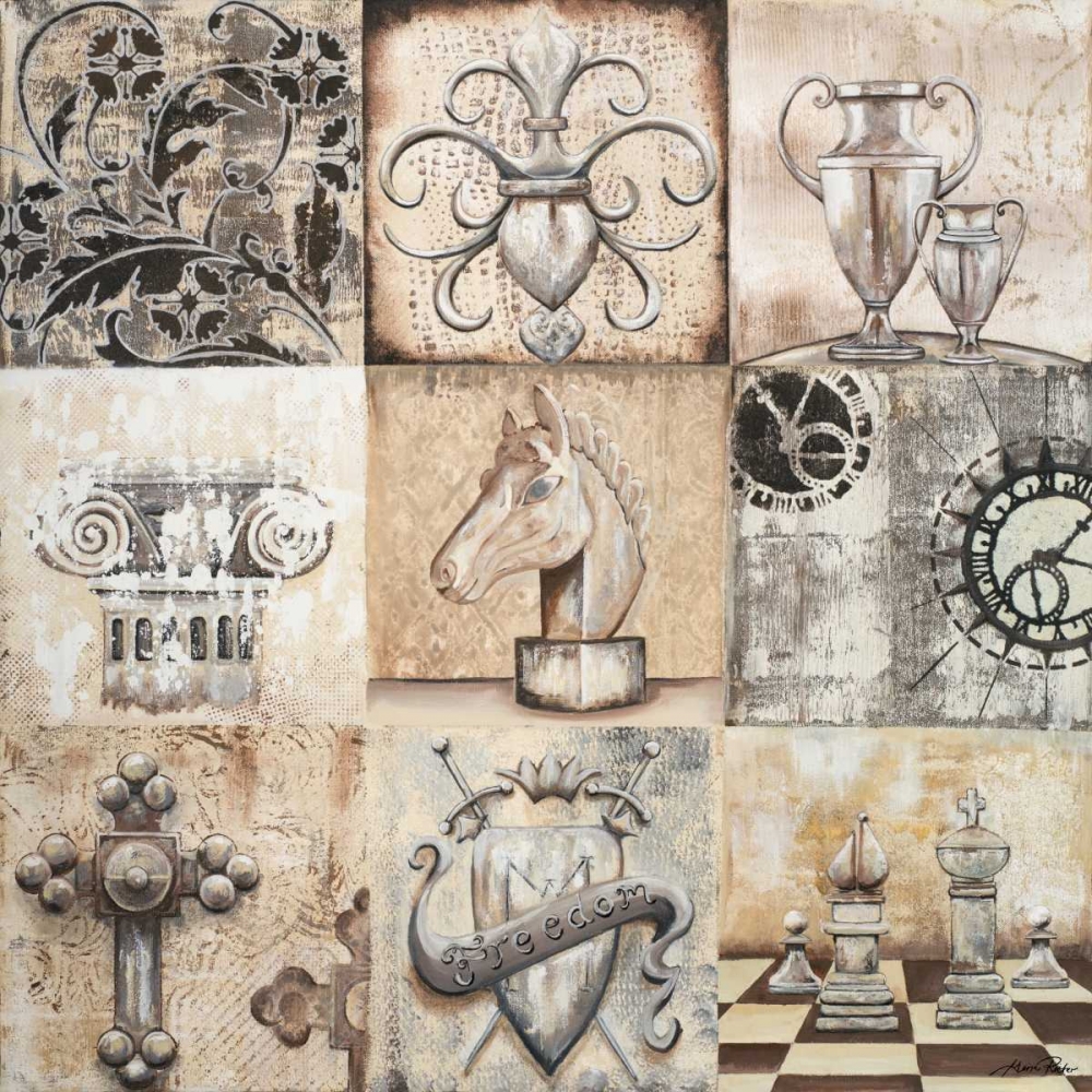 Wall Art Painting id:24117, Name: Roman Empire II, Artist: Ritter, Gina