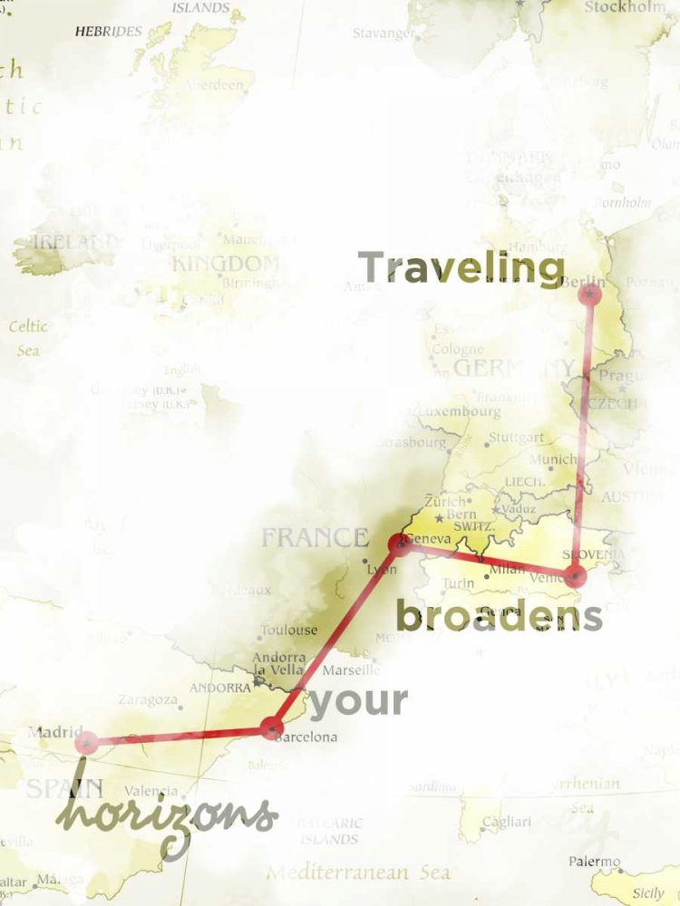 Wall Art Painting id:31928, Name: Broaden Horizons, Artist: SD Graphics Studio