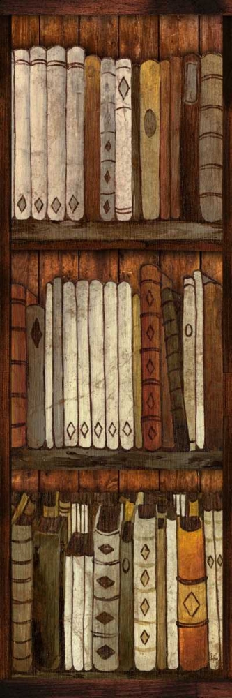 Wall art: Library I, by Medley, Elizabeth