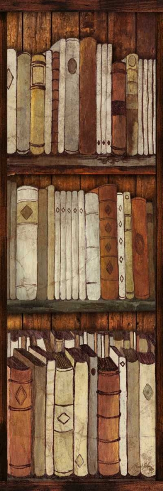 Wall art: Library II, by Medley, Elizabeth