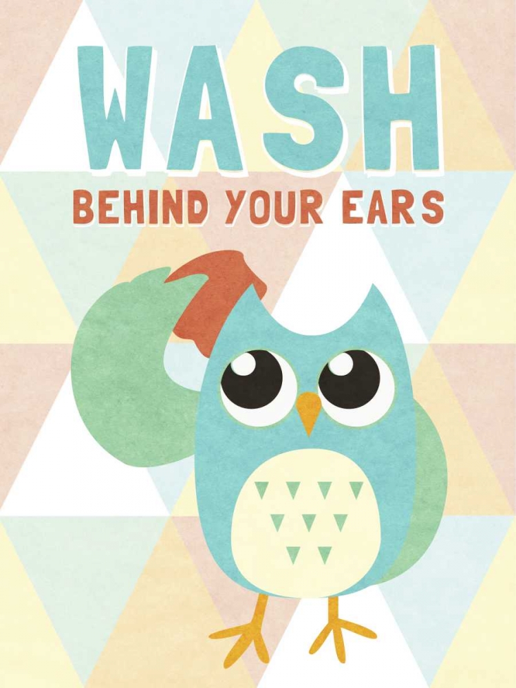 Wall Art Painting id:31954, Name: Wash behind your Ears, Artist: SD Graphics Studio