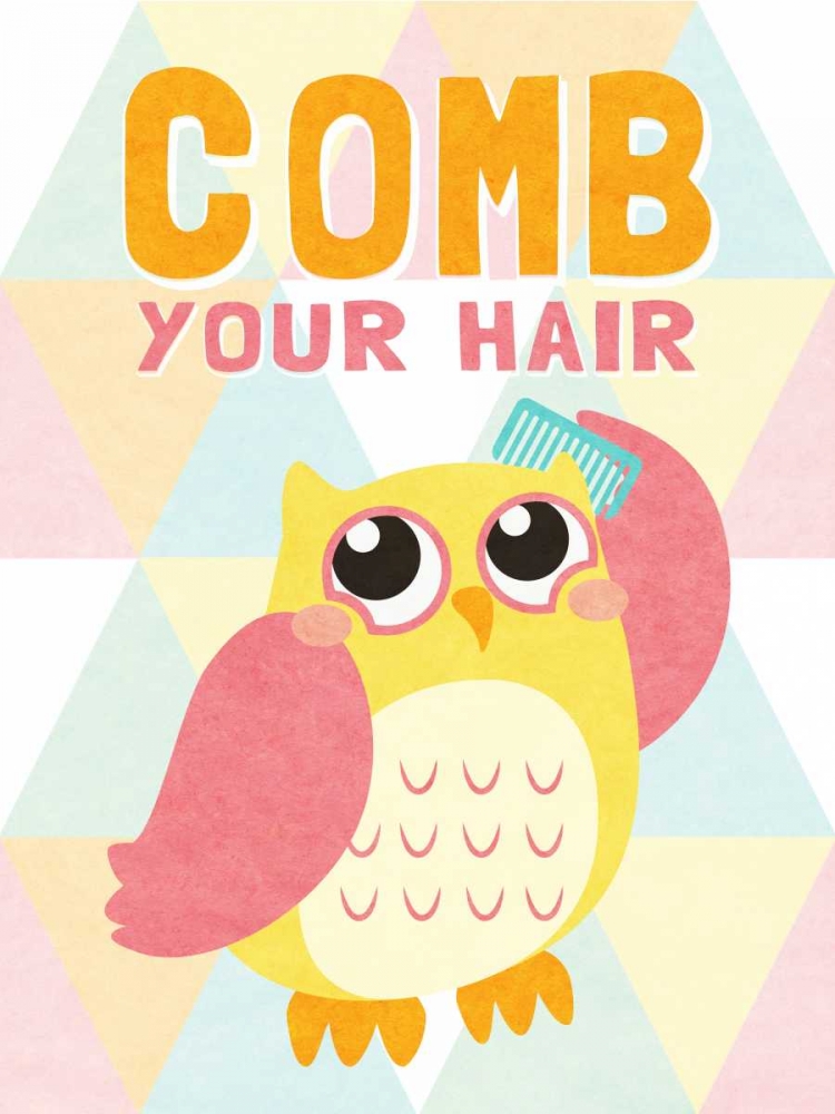 Wall Art Painting id:51528, Name: Comb your Hair, Artist: SD Graphics Studio