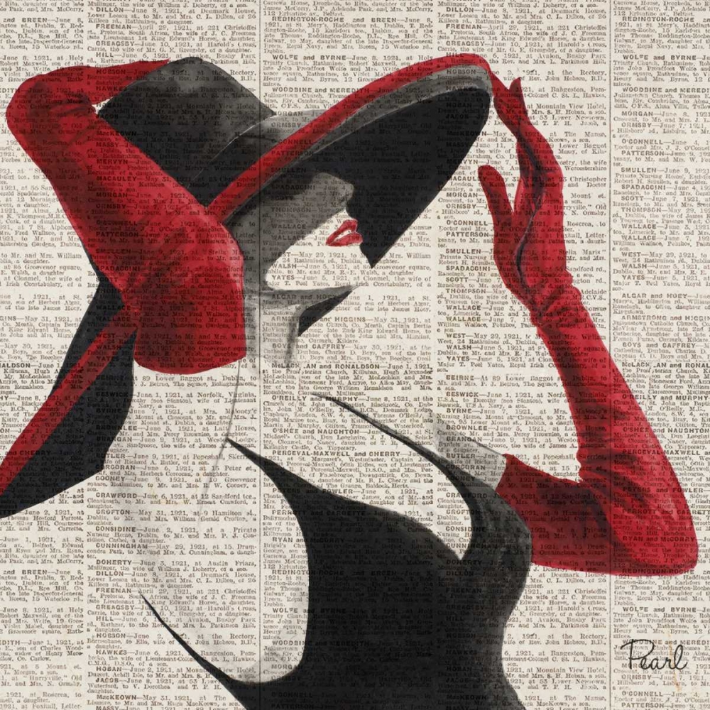 Wall Art Painting id:24405, Name: Women of Style Square I, Artist: Urban Pearl Collection, Llc