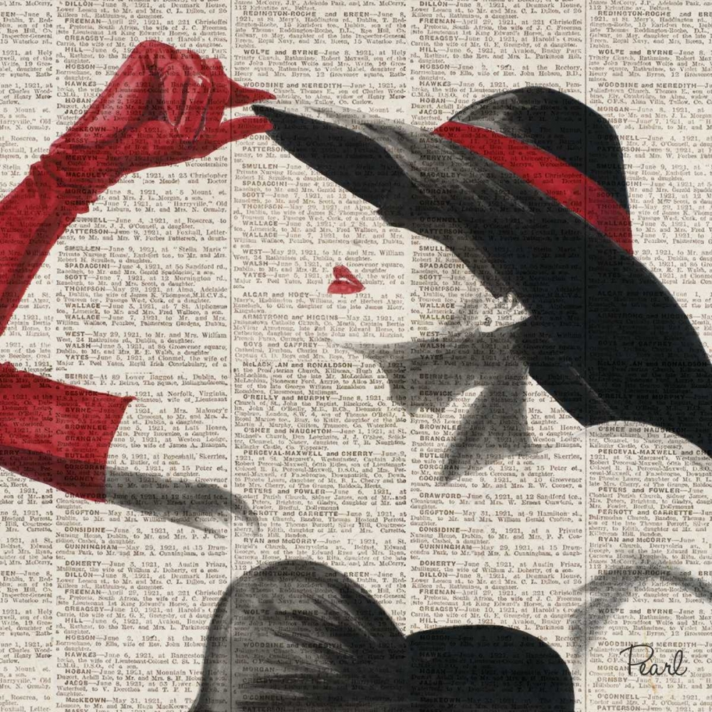 Wall Art Painting id:24406, Name: Women of Style Square II, Artist: Urban Pearl Collection, Llc