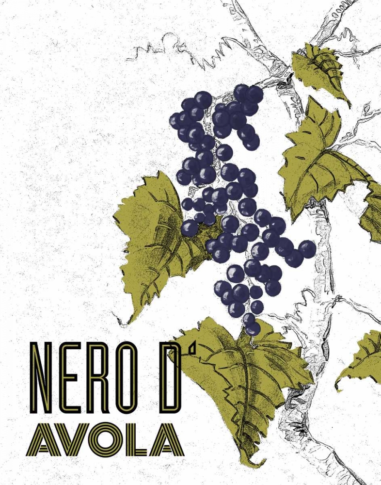 Art Print: Nere d Avola