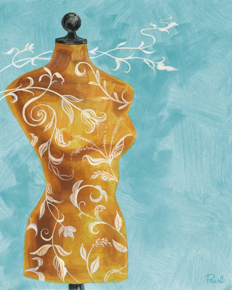 Wall Art Painting id:24122, Name: Dressmakers Assistant I, Artist: Urban Pearl Collection, Llc