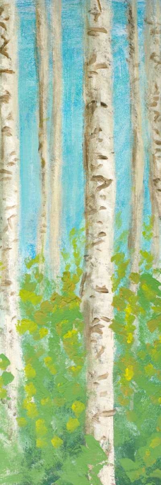 Wall Art Painting id:24424, Name: Vibrant Birchwood II, Artist: Johnson, Walt