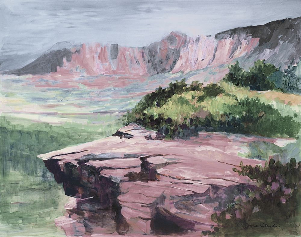 Art Print: Quiet Colorful View