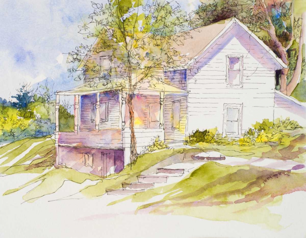 Wall Art Painting id:124208, Name: Colorful View, Artist: Slivka, Jane