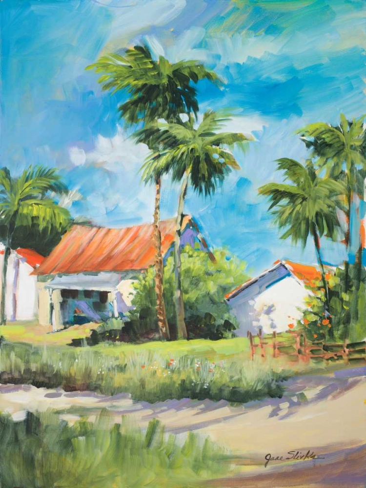 Art Print: House on the Beach