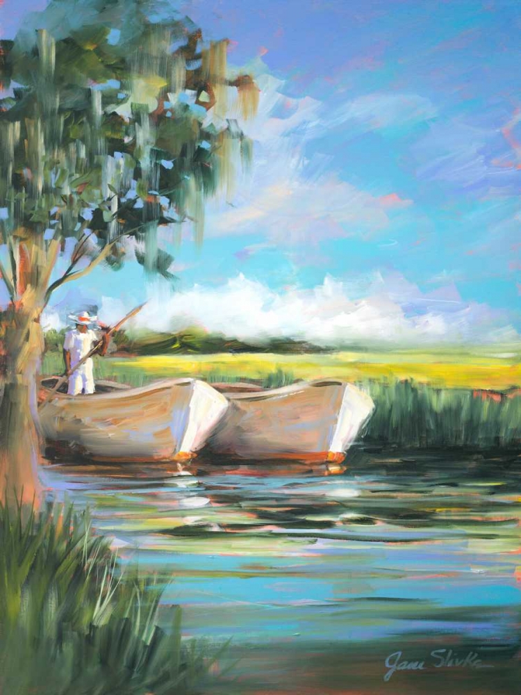 Wall Art Painting id:124218, Name: On the Water, Artist: Slivka, Jane