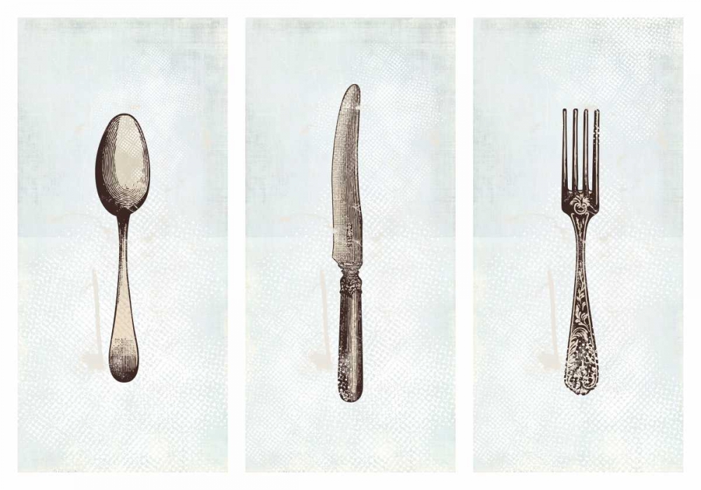 Wall art: Flatware, by Drotz, Dallas