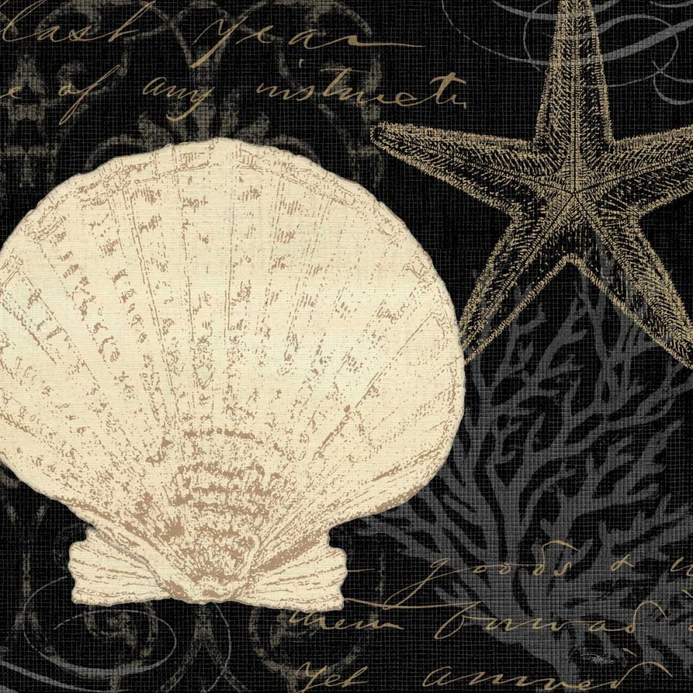 Wall Art Painting id:17515, Name: Coastal Moonlight II, Artist: Pela Studio