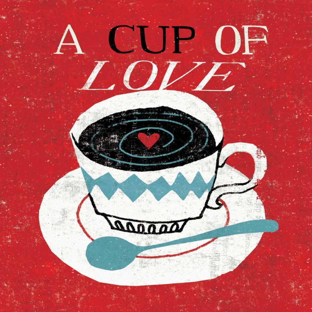 Wall Art Painting id:33361, Name: Vintage Desktop - Coffee, Artist: Mullan, Michael