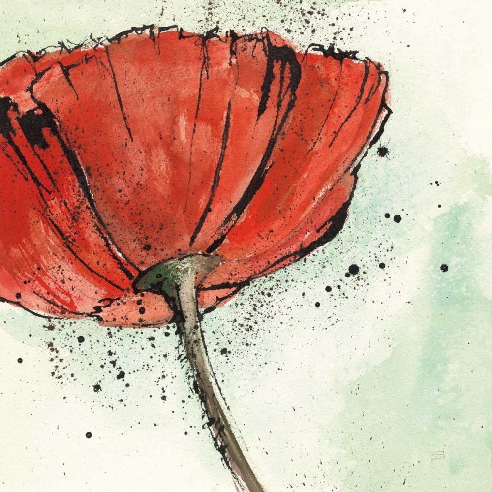 Wall Art Painting id:174885, Name: Not a California Poppy I, Artist: Paschke, Chris