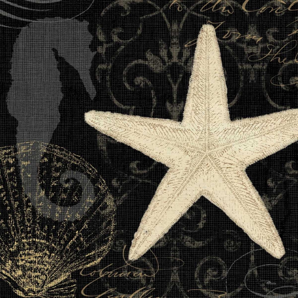 Wall Art Painting id:33431, Name: Coastal Moonlight I, Artist: Pela Studio